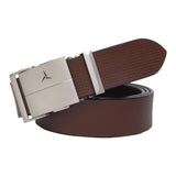 Sunshopping MenS Formal Genuine Leather AutoLock Adjustable Belt (Jafa45Br) (48, Brown)