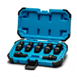 Capri Tools 3/8 in. Drive Universal Impact Socket Set, 3/83/4 in. SAE, 7Piece