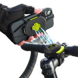 BONE Bike Tie Connect Kit 3, Magnetic Bicycle Phone Mount for Stem, Detachable & 360 Rotatable Silicone MTB Holder, Cycling Phon