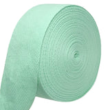 PAMIR TONG 1 1/2 Inch Mint Herringbone Twill Tape Ribbon - 20 Yards Roll, Natural Soft Cotton Binding Trim for Sewing, Knit Fabr