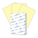 Hammermill Colored Paper, 24 lb Canary Printer Paper, 8.5 x 111 Ream (500 Sheets) Made in the USA, Pastel Paper, 104307R