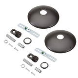 Aspen Creative 21511-12, Contemporary Chandelier & Light Fixture Canopy Kit w/Collar Loop, Oil Rubbed Bronze, 5 Diameter, 1 Cent