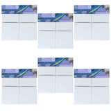 4 Count (24 total) 6x 6Level 1 Deco Canvas Pack by Artist's Loft - Acid Free Cotton Canvas for Paint, Acrylic, & Oils -