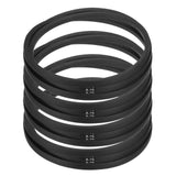 uxcell 4pcs A79 or 4L810 Classic Wrapped Rubber V-Belt, 79(2000mm) Inside Circumference, A Profile V Belt