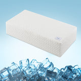 HARBOREST Cooling Cube Pillow - Side Sleeper Pillow for Neck and Shoulder Pain, Memory Foam Pillow Cube Pro with Adjustable Firmness,24x12x6