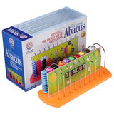 BKDT Marketing Educational Abacus 10 Rods for Kids Early Math Skills for to Learn to Count, Add & Subtract with Colourful Beads