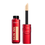 L'Oreal Paris Infallible Skin Ink 2-in-1 Foundation Concealer Hybrid Face Makeup, up to 48HR Transfer-Resistant with Buildable L