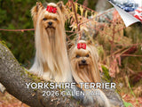 2025 2026 Yorkshire Terrier Calendar - Dog Breed Monthly Wall Calendar - 12 x 18 Open - Thick No-Bleed Paper - Giftable - Academ