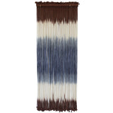 Macrame Wall Hanging Dip-Dye Wall Decor 15W*39L Boho Handmade Fiber Wall Art Decor for Nursery Bedroom Living Room
