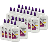 Charles Leonard CHL38004-24 Charles Leonard 4 oz All Purpose Glue - 24 Each