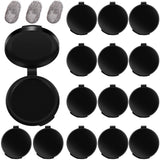 Outus Thumbprint Ink Pad Professional Finger Quick Drying Erasable Ink Pad with Clear Black Impressions for Identification and S
