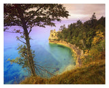 Castle Rock Overlooking Lake Superior, Pictured Rocks National Lakeshore, Michigan-Paper Art-30,,X24,,