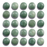 NITOPUPU 100Pcs 8mm Natural Smooth Burmese Jade Beads Round Loose Gemstone Stone Beads for Jewerly Making with Crystal Stretch C