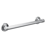 Moen YG6424CH Bathroom Safety 24Inch Stainless Steel Traditional Bathroom Grab Bar, Chrome