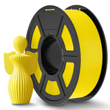 JAYO PLA+ Filament 1.75mm Yellow 1.1kg, Enhanced PLA 3D Printer Filament for Stronger & Tougher Prints, High Strength & Durabili