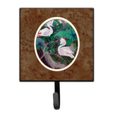 Caroline'S Treasures Bird - Egret Leash Or Key Holder 7142Sh4, Small, Multicolor