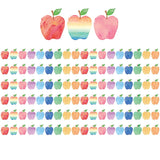 Teacher Created Resources Die-Cut Border, 2.75-Inch X 210-Ft, Watercolor Apples (Tcr3573-6)