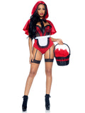 3 Pc Naughty Miss Red, Include - Small / Red