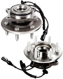 ECCPP Replacement for Pair of 2 New Complete Rear Wheel Hub Bearing Assembly 6 Lugs w/ABS for 2007-2012 For Ford For Lincoln 541