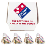 4 Pack Birthday Dough Money Gift Box - Funny Mini Pizza Box Cash Holder - Unique Birthday Gift for Teens, Kids, Men, Women - Gag