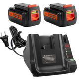 Fancy Buying 40V Lithium Battery for Black and Decker, 3000mAh Battery and Charger Combo Compatible with Black & Decker BX2040 L
