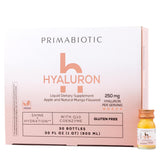 PRIMABIOTIC Hyaluronic Acid 250mg - Mango Flavor 30 Shots x30ml | Vegan, Deep Hydration, Anti-Aging and Skin Elasticity Support