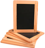 Creative Hobbies Synthetic Chalkboard with Unfinished Wood Frame 4 x 6 Inch Case Pack of 24 Chalkboards