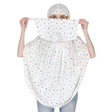 Jr Pure Cotton Innovative Scarf Cum Mask With Sun Protection Cover Face Cotton Mask Printed Pattern With Light Color For Women
