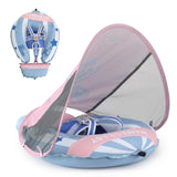 Mambobaby Float New Generation Baby Pool Float: Enhanced Safety & Portable Backpack Design - Ideal for 3-24 Months-BlueBalloon