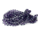 Chengmu 10mm Violet Rondelle Glass Beads for Jewelry Making 200pcs Faceted Briolette Shape Crytal Spacer Beads Assortments Suppl