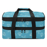 Eraedgza Ocean Shells Insulated Casserole Carrier for Hot Cold Dish