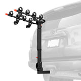 Retrospec Lenox Plus Hitch Mount Bike Rack for Cars Trucks and SUVs | Anti-Wobble Hitch Tightener | Quick-Tilt Trunk Access | Fi
