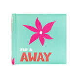 MCS Far and Away Mint Photo Album Holds 200 4x6 Photos with Memo Space, Clear Side-Loading Pockets - Scrapbook Style Keepsake fo