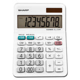 Sharp EL310WB Calculator, White 3.125, 3.38 x 4.75 x 1.0 inches