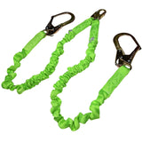 JORESTECH 6Foot Safety Lanyard Fall Protection Equipment (Dual Leg)