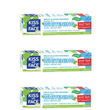 Kiss My Face Gel Teeth Whitening Fluoride Free Toothpaste (Pack of 3), Tea Tree, 13.5 Ounce (2434503EAF)