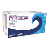 Boardwalk 315XLBX PowderFree Synthetic Vinyl Gloves XLarge Cream 4 mil 100/Box