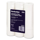 PM Company174; Paper Rolls, OnePly Cash Register/Add Roll, 21/4x150, White, 12/Pack White
