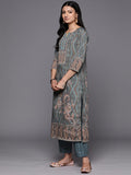 Libas Women'S Poly Crepe Kurta Sets (34211_Blue Blue M