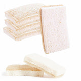 Loofah Dish Sponges Kitchen,Organic Natural Sponges for Dishes,Non Scratch Eco Friendly Biodegradable Cleaning, for Pans, Glass