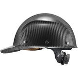 Lift Safety Dax Carbon Fiber Cap Brim Safety Helmet | 6 Point Suspension for Comfort & Impact Protection | Black