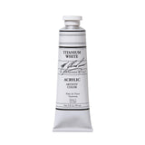 M. Graham 2Ounce Tube Acrylic Paint, Titanium White