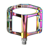 Xpedo Spry Flat Bicycling Pedals | Aluminum Body, 11mm Low-Profile, 106x100mm Platform, 28 Replaceable Pins | MTB Trail/Enduro |