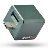 MAKTAR MFi-Certified Qubii Duo USB-C Auto Photo Storage & iPhone Backup While Charging Ends icloud fees. Free APP Apple Android