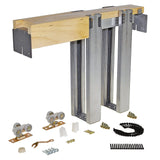 Johnson Hardware 1560 Commercial Grade Pocket Door Frame (36 x 80), Steel Studs