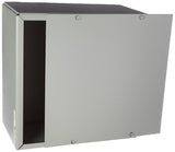 Wiegmann SC121206NK SCSeries NEMA 1 Screw Cover Wallmount Pull Box, No Knockouts, Painted Steel, 12 x 12 x 6,Gray