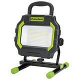 PowerSmith PWL50R10H 2 in 1 Hybrid, 5000 Lumen AC and 1000 Lumen Rechargeable DC Includes 5 ft. 16 AWG Extension Cord, LED Work