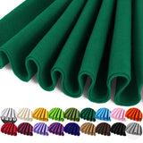 Hunter Green Felt Fabric 36 x 36 (1 Square Yard), Soft 1.6mm Thick Felt Sheets for Craft Sewing Patchwork DIY Art Projects Decor