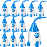 Tanlade Space Cups Bulk Plastic Rocket Shape Cups Rocket Bottles with Straws Universe Themed Party Favor Gift Supplies, Reusable