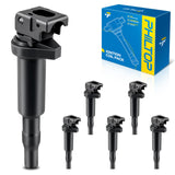 PHILTOP UF667 Ignition Coil Pack, Compatible with 328i, X5, 328i xDrive, X1, 335i, 325i, 528i, X3, Cooper, 535i, 320i, 330i, 535